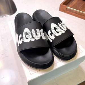 Men’s Alexander McQueen Slide Sandals